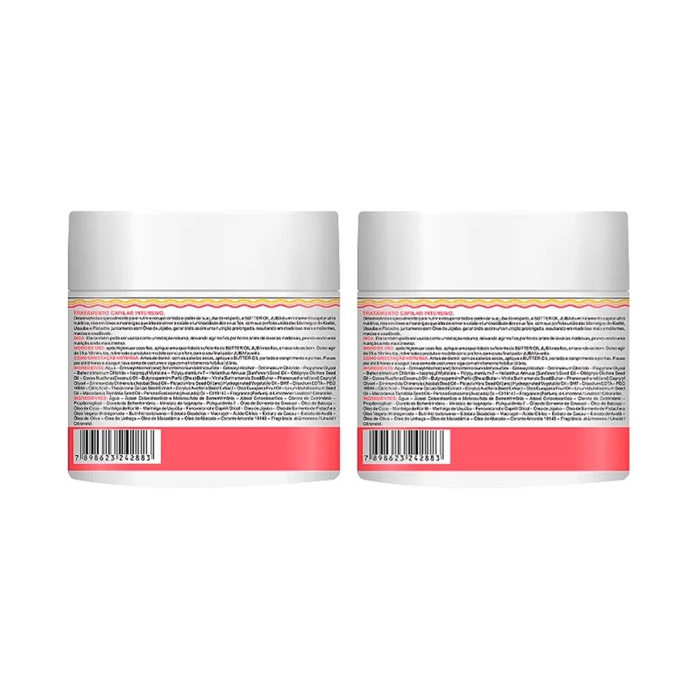Kit 2 Juba Butter Oil Tratamento Capilar 500g - Widi Care ÚNICO 2