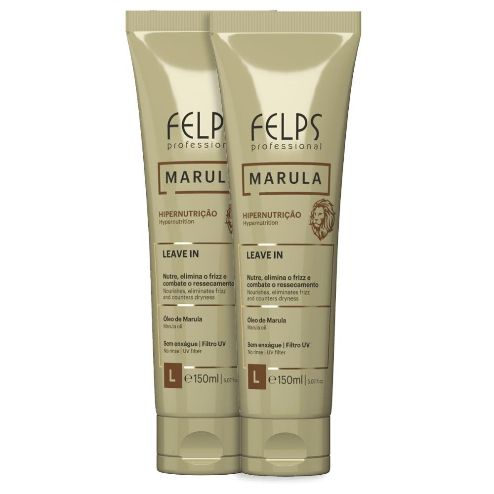 Kit 2 Leave-in Marula 150ml - Felps