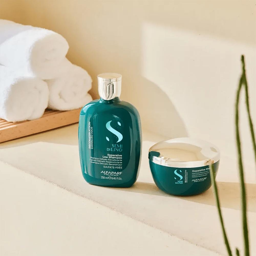 Kit 2 Máscaras Reparative Reconstruction 200ml - Alfaparf ÚNICO 5