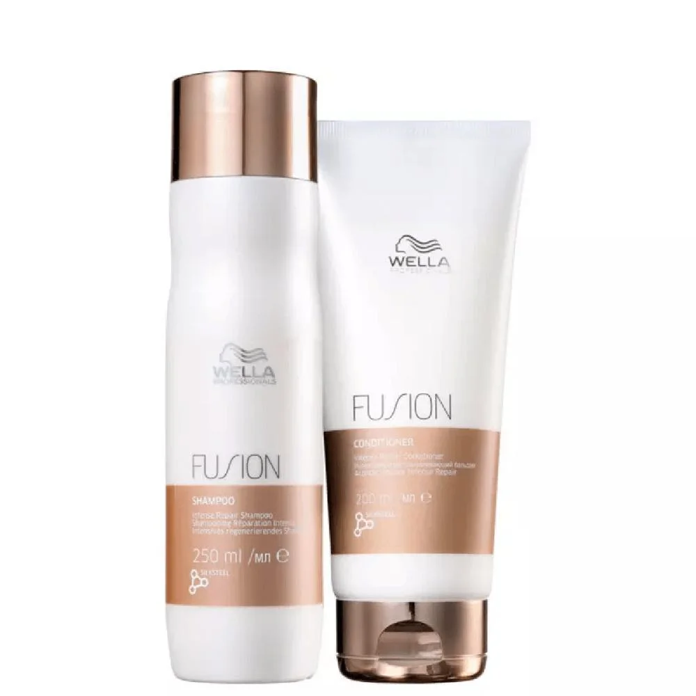 Kit Fusion Shampoo e Condicionador - Wella Professionals ÚNICO 1