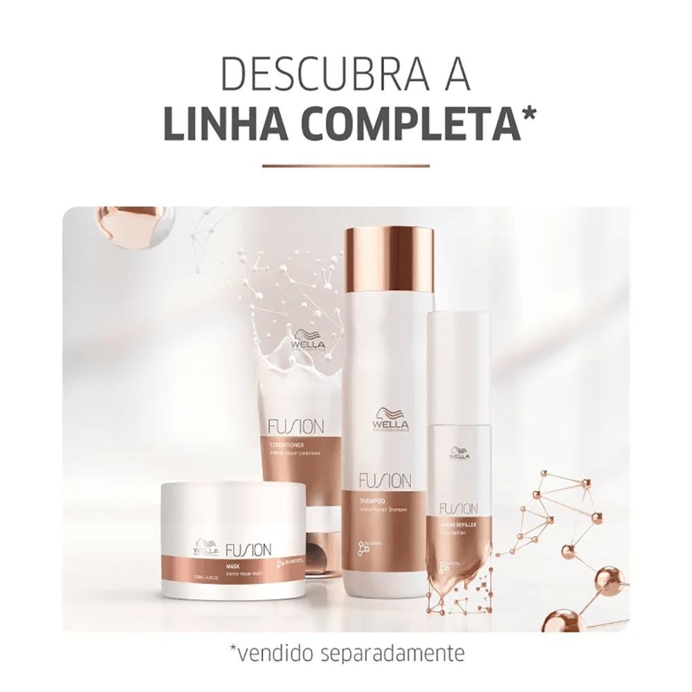 Kit Fusion Shampoo, Condicionador e Máscara - Wella ÚNICO 6