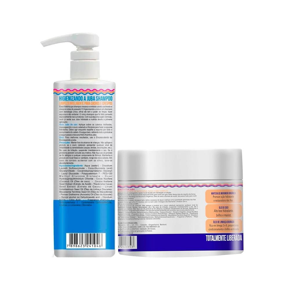 Kit Juba Shampoo 500ml e Máscara 500ml - Widi Care ÚNICO 2