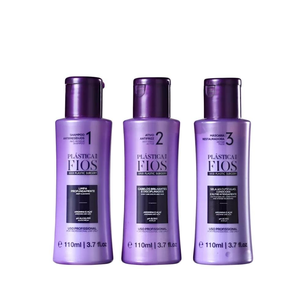 Kit Limpeza Profunda e Selagem Plástica dos Fios - Cadiveu