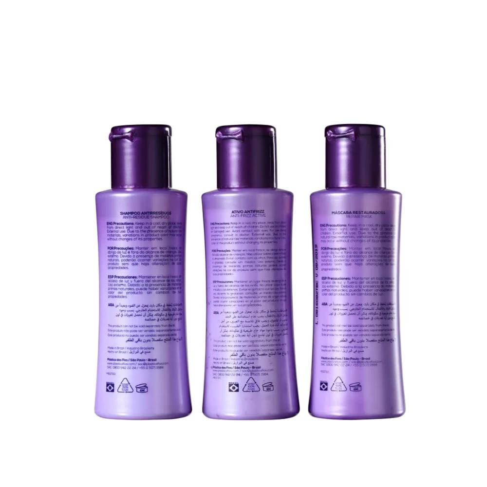 Kit Limpeza Profunda e Selagem Plástica dos Fios - Cadiveu ÚNICO 2