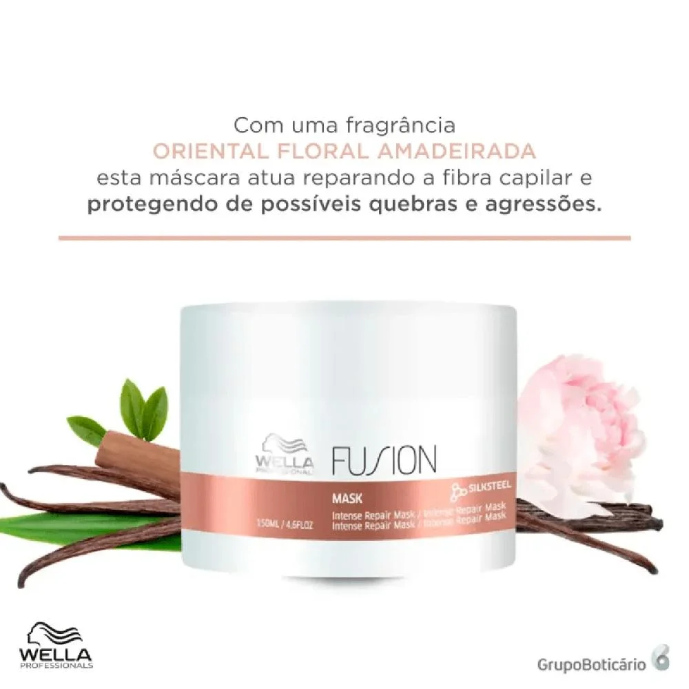 Kit Máscara de 150ml Fusion + Oil R 30ml - Wella ÚNICO 4