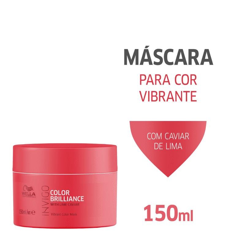 Kit Máscara Color Brilliance 150ml e Oil Reflections - Wella ÚNICO 9