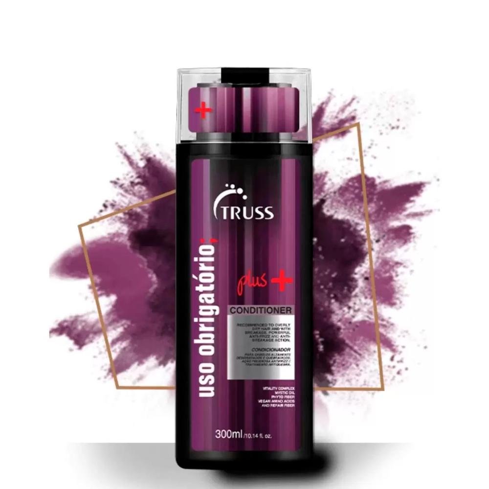 Condicionador Uso Obrigatório Plus+ 300ml - Truss ÚNICO 3