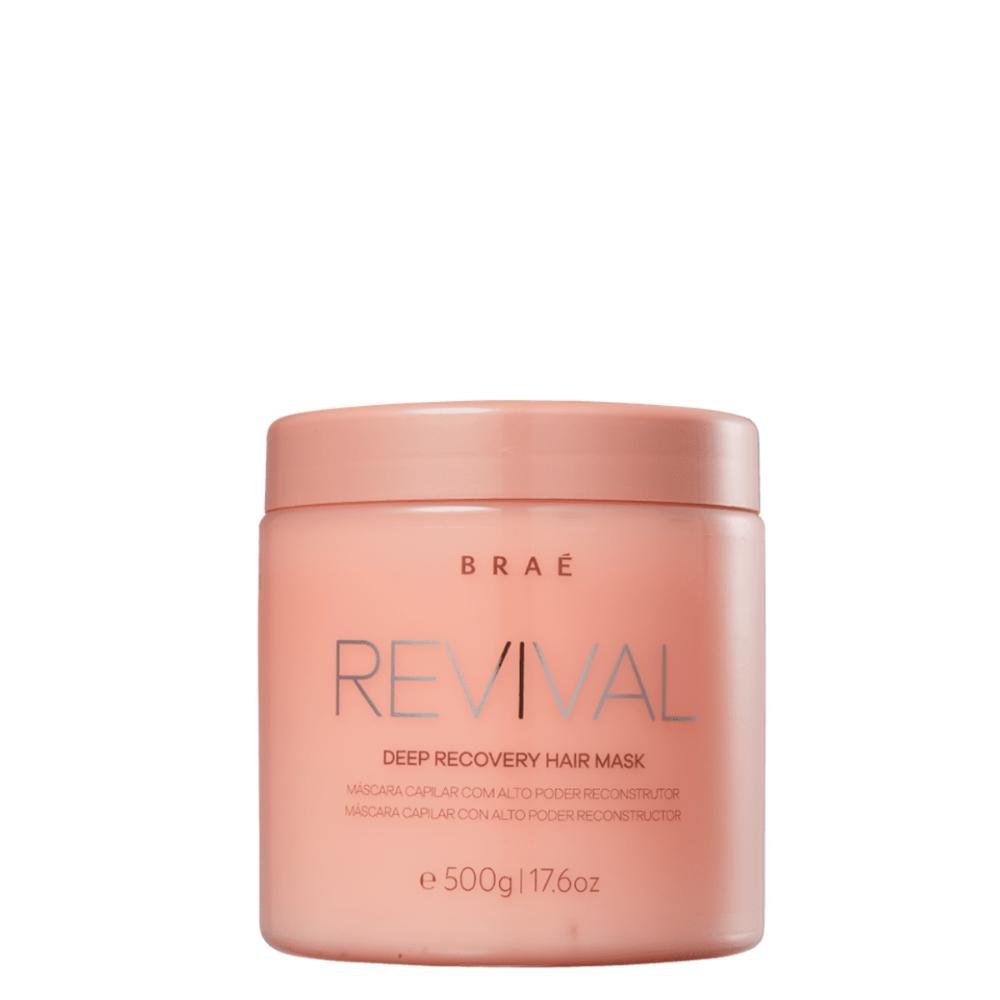 Kit BRAÉ Revival - Máscaras de Reconstrução 200g e 500g ÚNICO 2