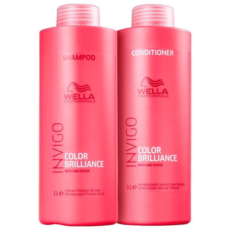 Kit Brilliance Shampoo, Cond e Oil Reflections Light - Wella ÚNICO 6