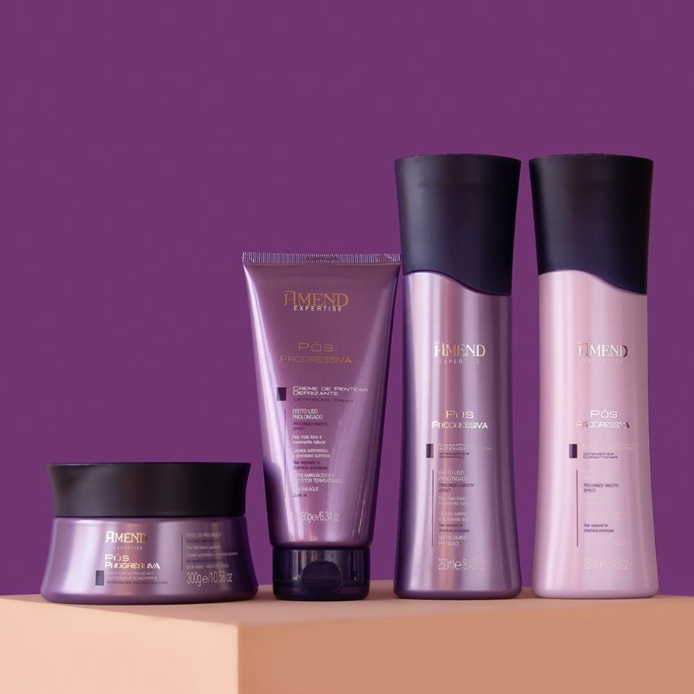Creme Amend Expertise Defrizante Pós Progressiva 180g 180g 4