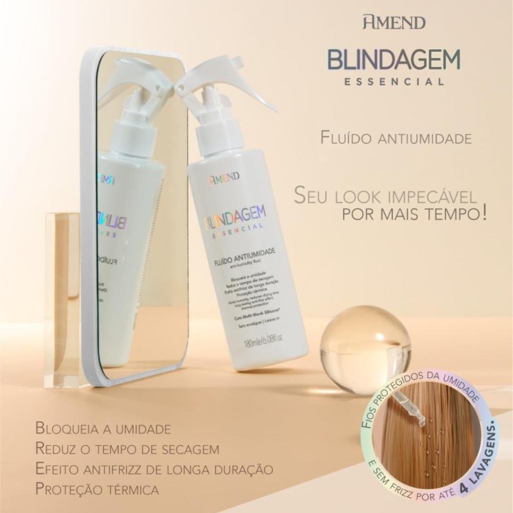 Fluído Antiumidade Amend Blindagem Essencial 180ml 3