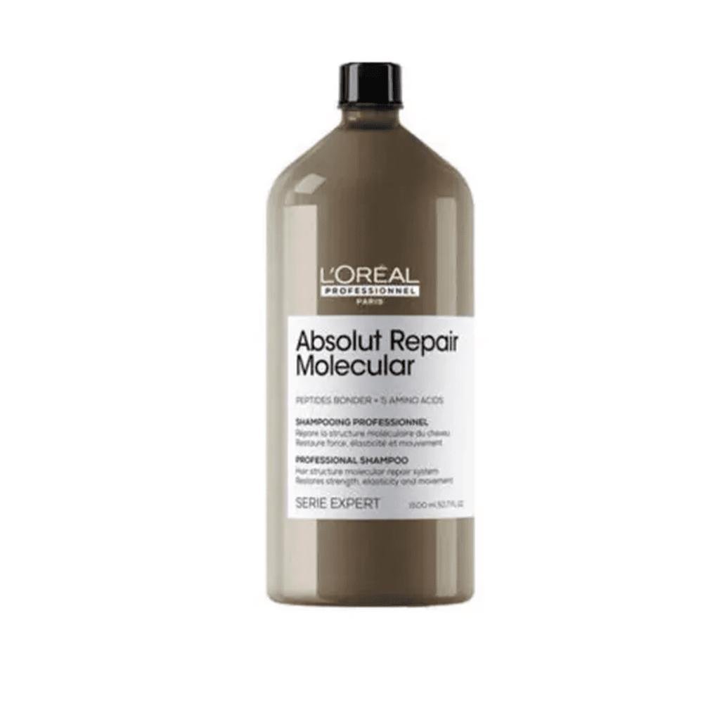 Kit Absolut Repair Molecular Shampoo 1,5L e Pré-Shampoo - LÓreal ÚNICO 3