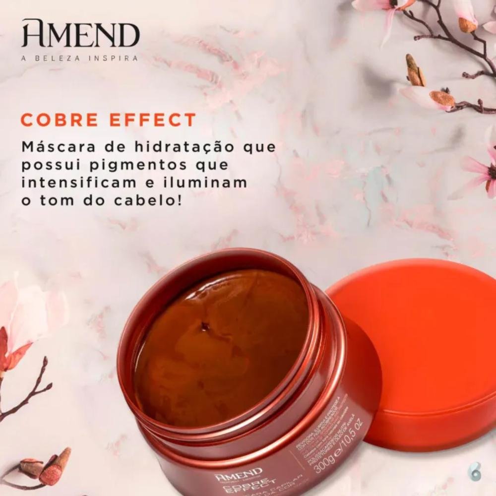 Máscara Amend Expertise Cobre Effect 300g 300g 4
