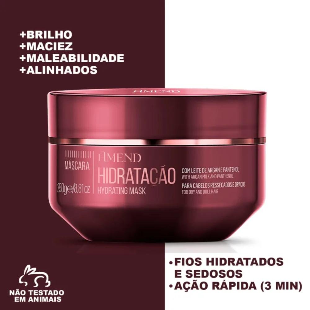 Máscara Amend Milenar Oil Indianos 300g 300g 5