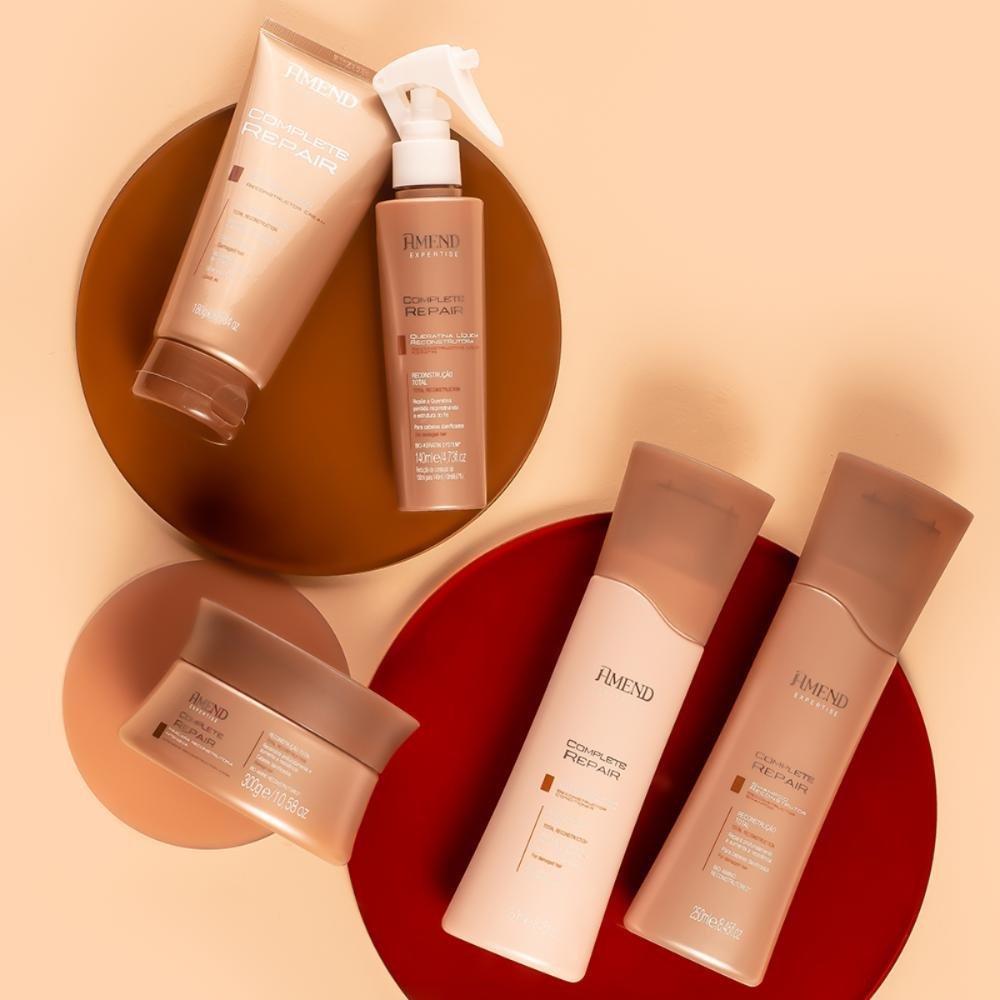 Kit Shampoo e Máscara Expertise Complete Repair - Amend ÚNICO 4