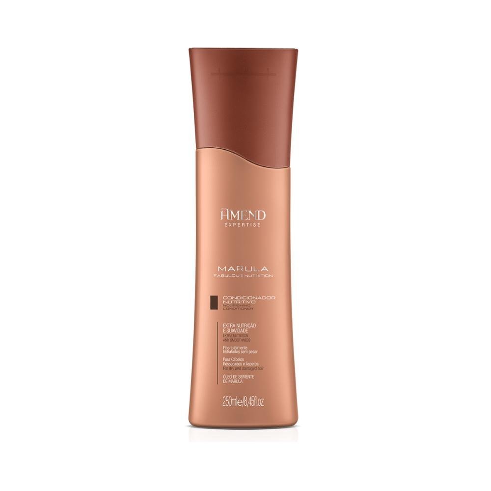 Kit Shampoo, Condicionador, Máscara e Leave-in Expertise Marula - Amend ÚNICO 3
