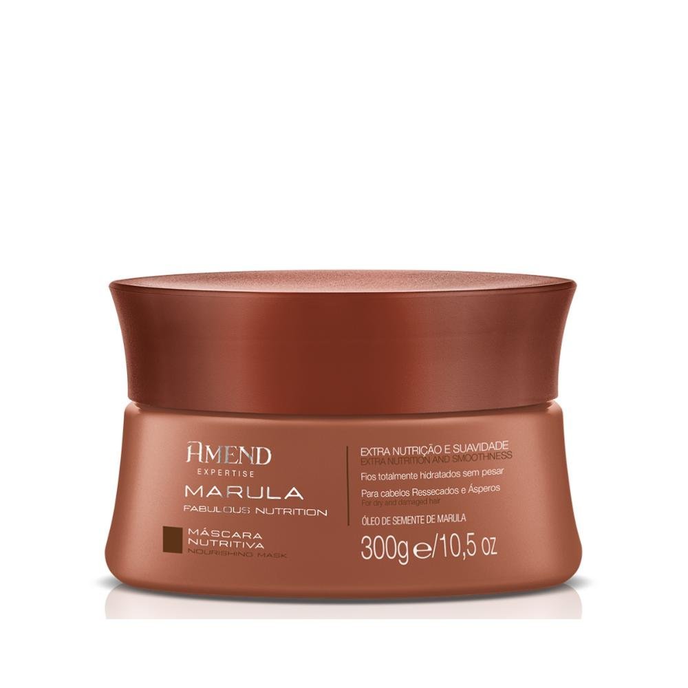 Kit Shampoo, Condicionador, Máscara e Leave-in Expertise Marula - Amend ÚNICO 4