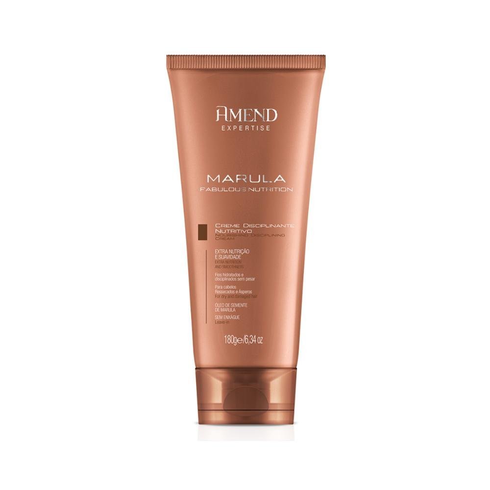 Kit Shampoo, Máscara e Creme Expertise Marula - Amend ÚNICO 4