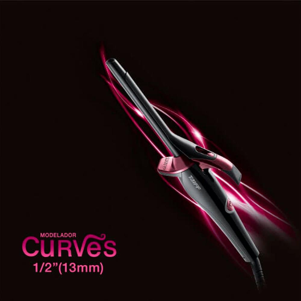 Modelador Curves 1/2 (13mm) Bivolt- Taiff Profissional Bivolt 4