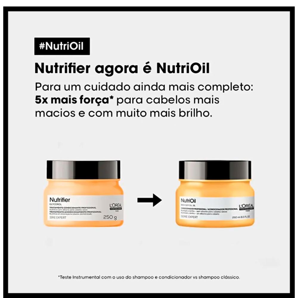 Máscara Expert NutriOil 250ml - L'oreal Professionnel 250ml 6