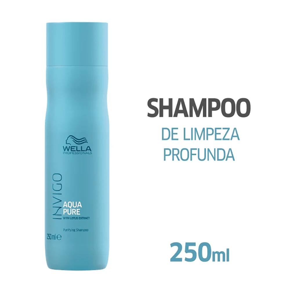 Shampoo Invigo Balance Aqua Pure 250ml - Wella Professionals 250ml 3