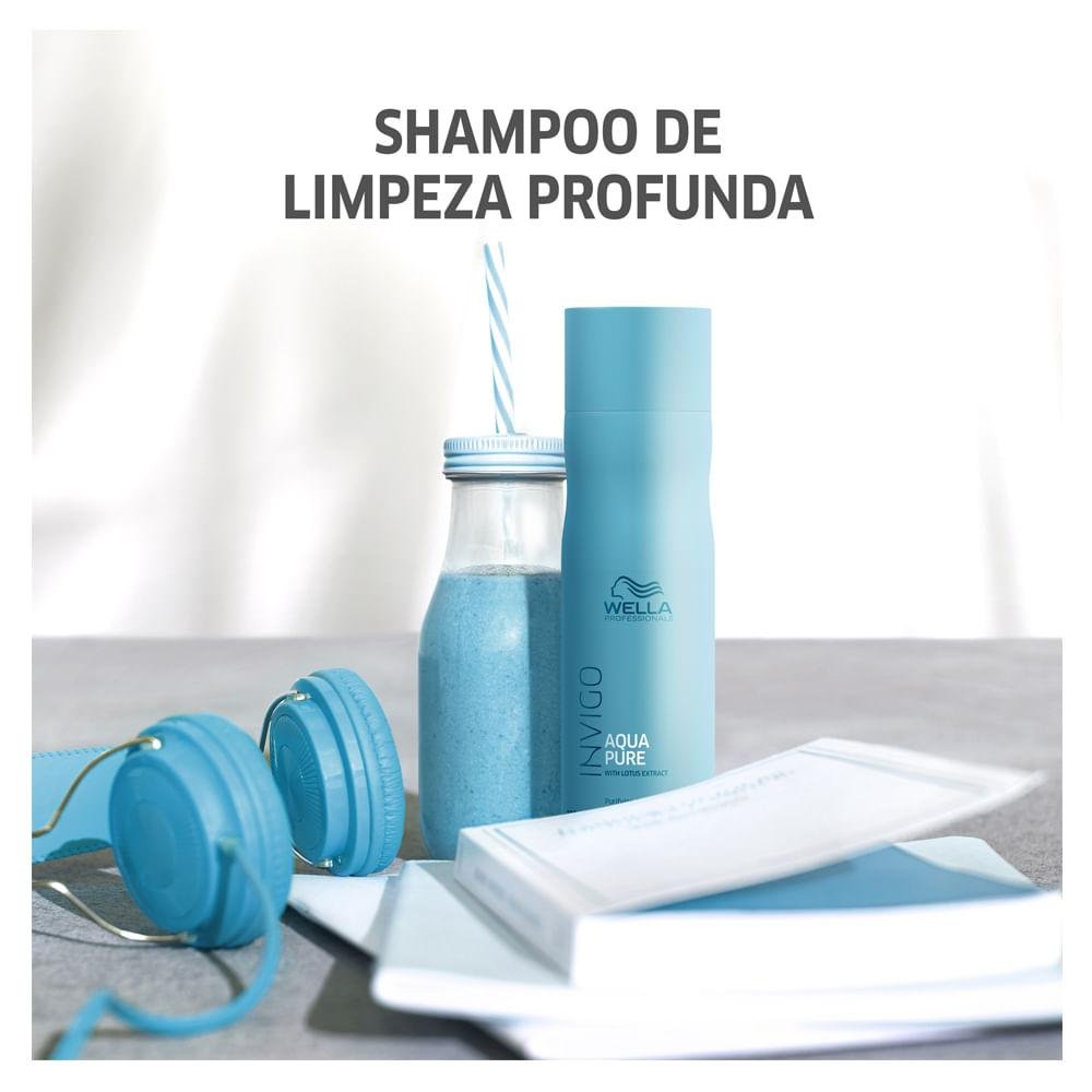 Shampoo Invigo Balance Aqua Pure 250ml - Wella Professionals 250ml 9