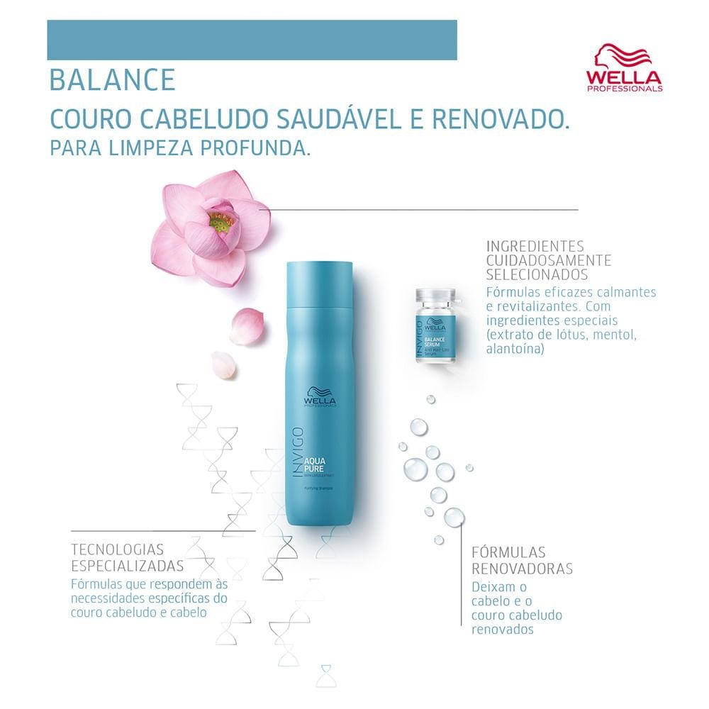 Shampoo Invigo Balance Aqua Pure 250ml - Wella Professionals 250ml 10