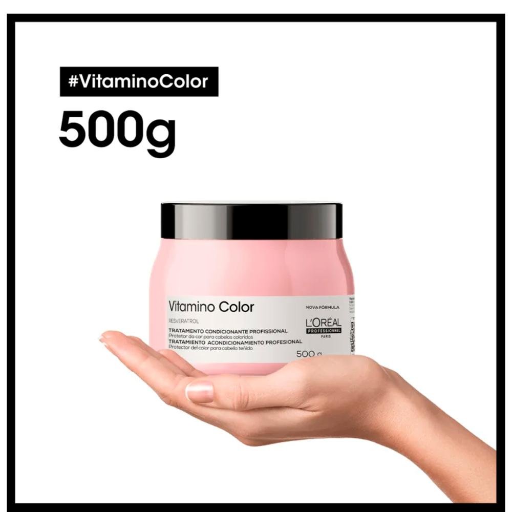 Máscara Expert Vitamino Color 500ml - L'Oréal Professionnel 500ml 4