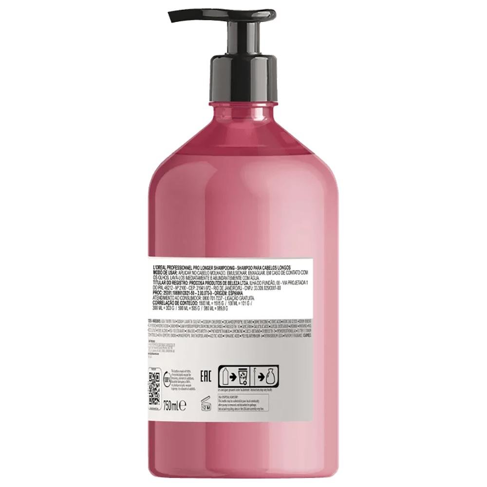 Shampoo Expert Pro Longer 750ml - L'Oréal Professionnel 750ml 2