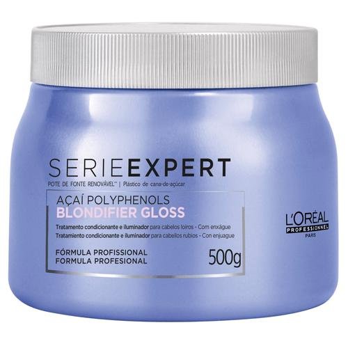 Máscara Capilar Serie Expert Blondifier Gloss 500ml - L'oreal 500ml 9