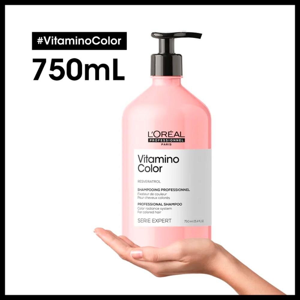 Shampoo Expert Vitamino Color 750ml - L'Oréal Professionnel 750ml 3