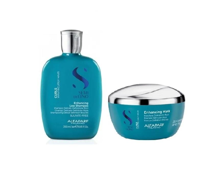 Kit SDL Curls Shampoo 250ml e Máscara 200ml - Alfaparf
