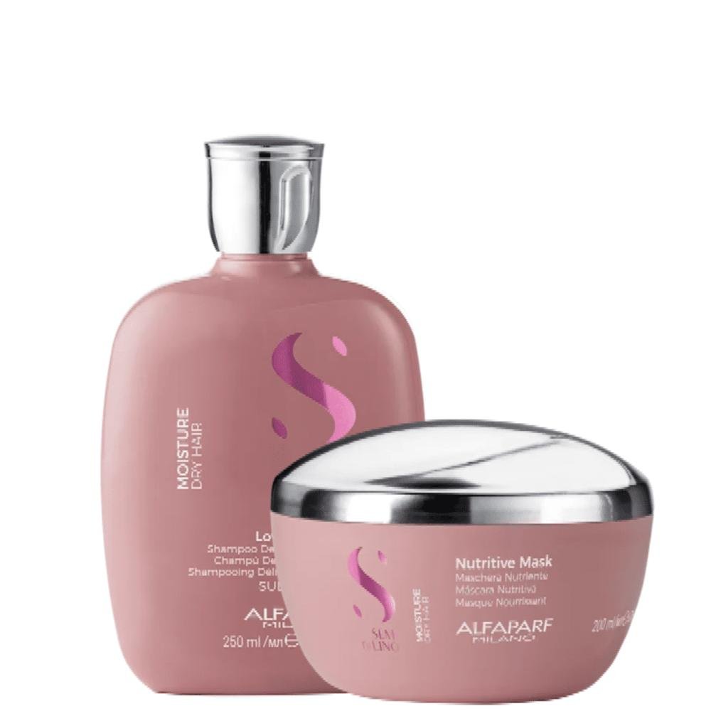Kit Moisture Shampoo e Máscara - Alfaparf ÚNICO 3