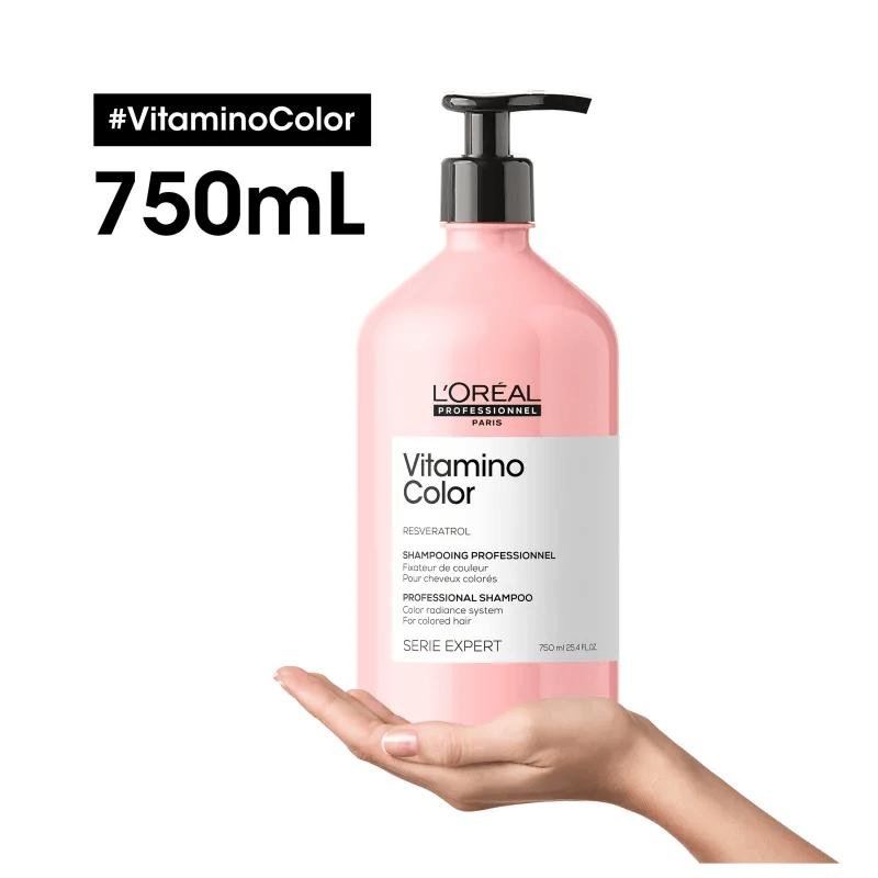 Kit Loreal Vitamino Color - Shampoo E Condicionador 750ml. ÚNICO 3