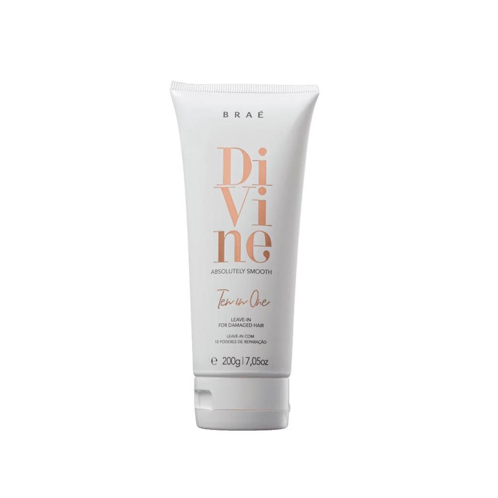 Kit Divine Shamp, Cond, Leave-in + Shine Oil Revival BRAÉ ÚNICO 4