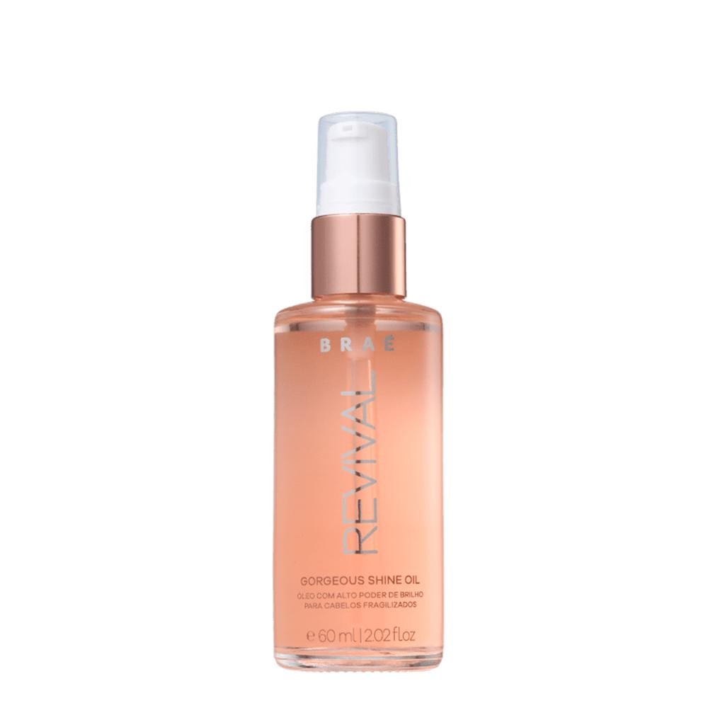 Kit Divine Shamp, Cond, Leave-in + Shine Oil Revival BRAÉ ÚNICO 5