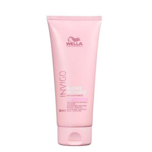 Kit Invigo Blonde Recharge Shampoo e Condicionador - Wella ÚNICO 3