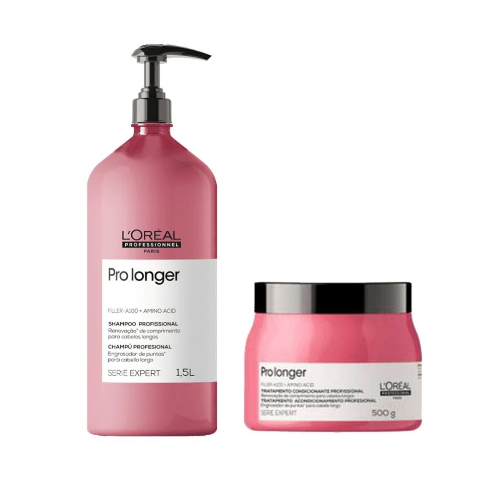 Kit Pro Longer Shampoo 1,5L e Máscara 500ml - L'Oréal 500ml 2
