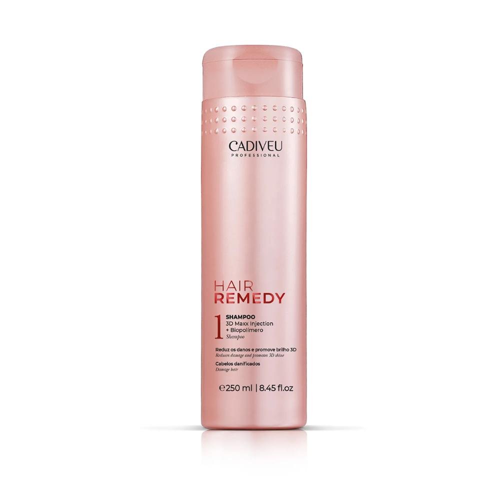 Kit Sh. Cond. e Mascara Hair Remedy 200ml - Cadiveu ÚNICO 2