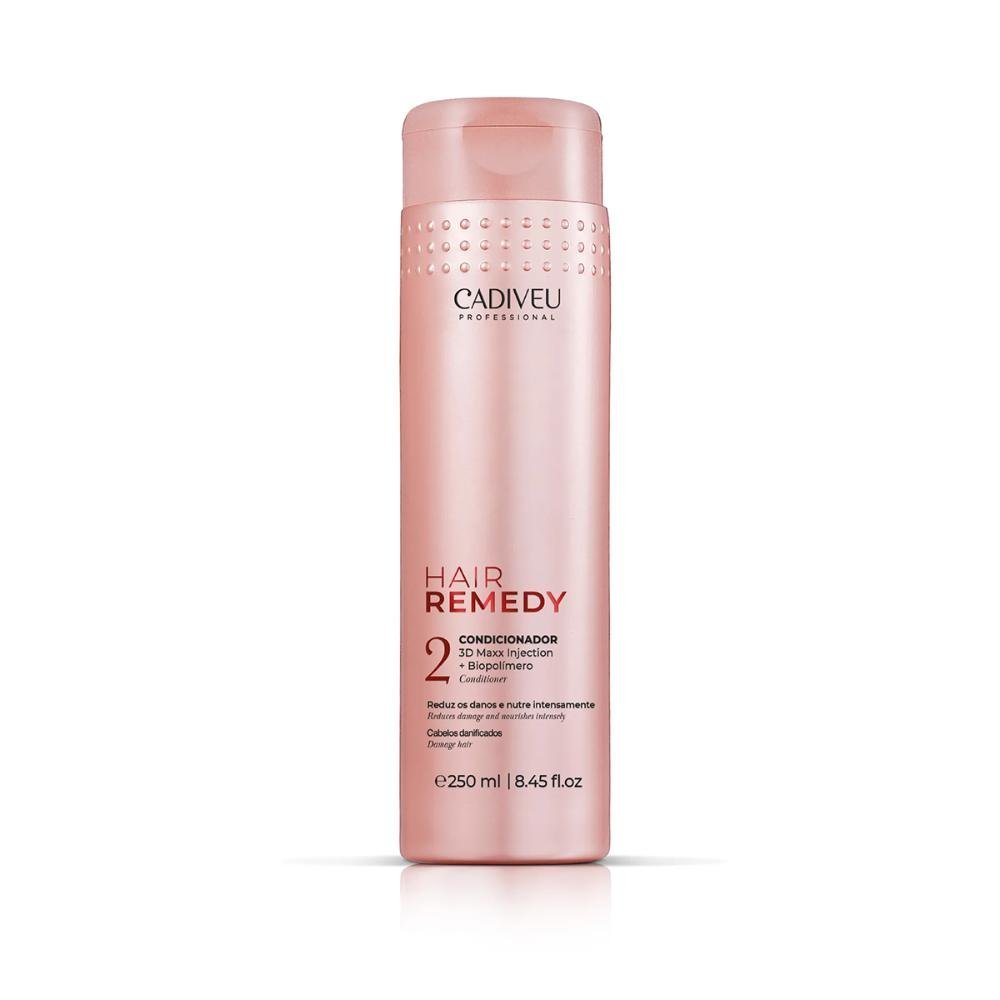 Kit Sh. Cond. e Mascara Hair Remedy 200ml - Cadiveu ÚNICO 3