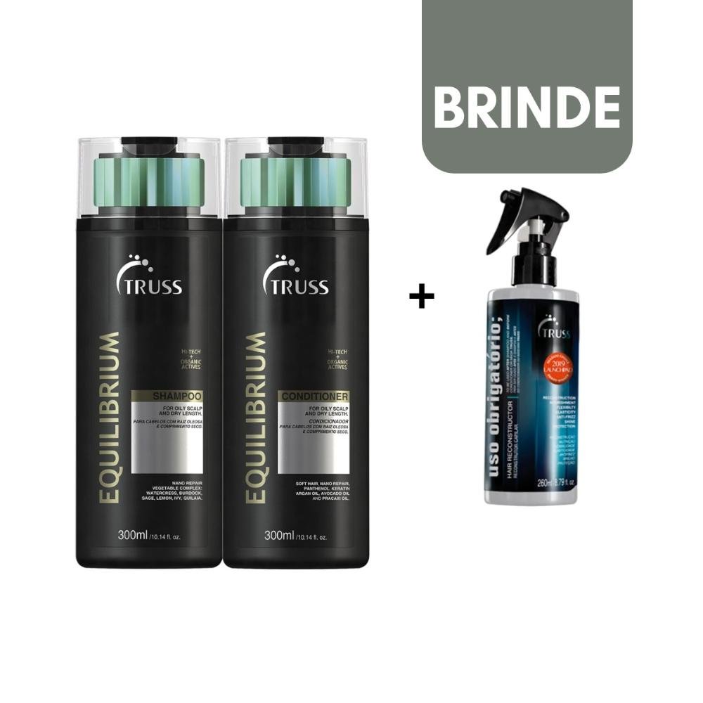 Kit Truss Equilibrium Shampoo + Condicionador +