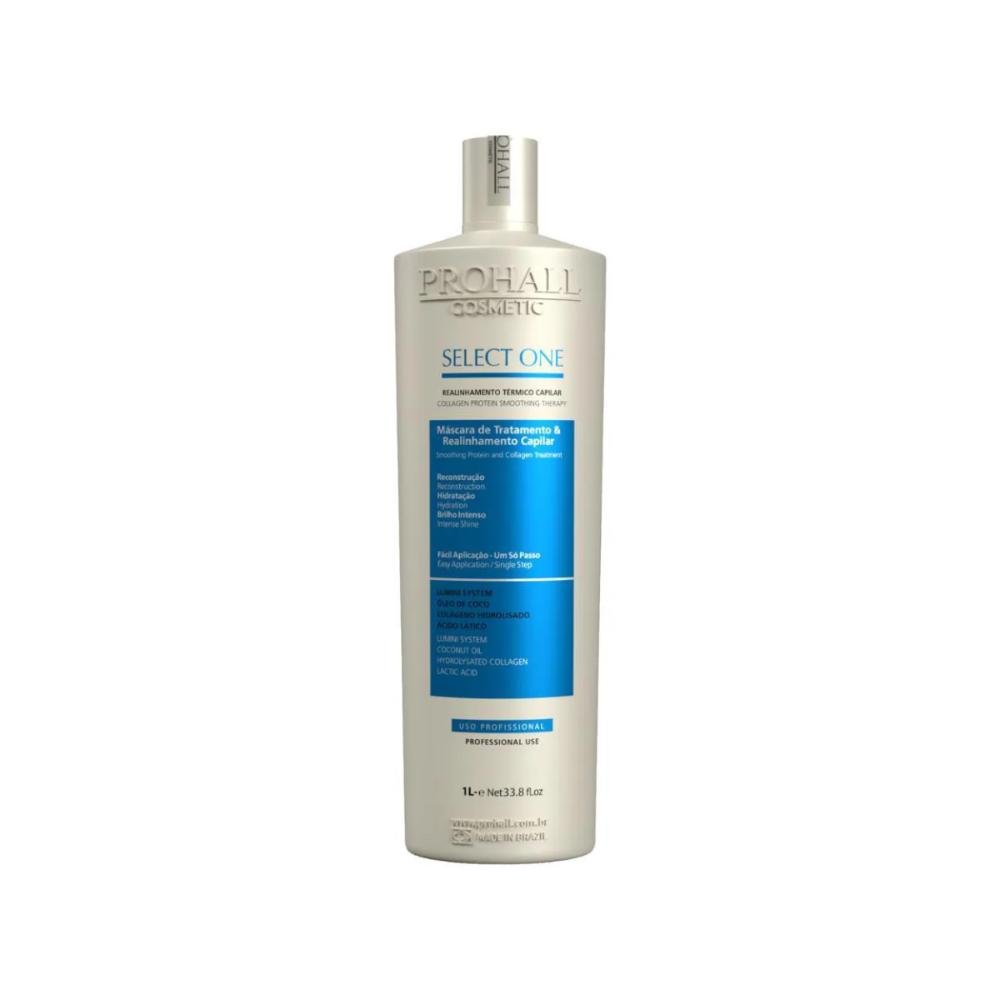 Máscara Capilar Antifrizz Select One 1 L Prohall 1L 1