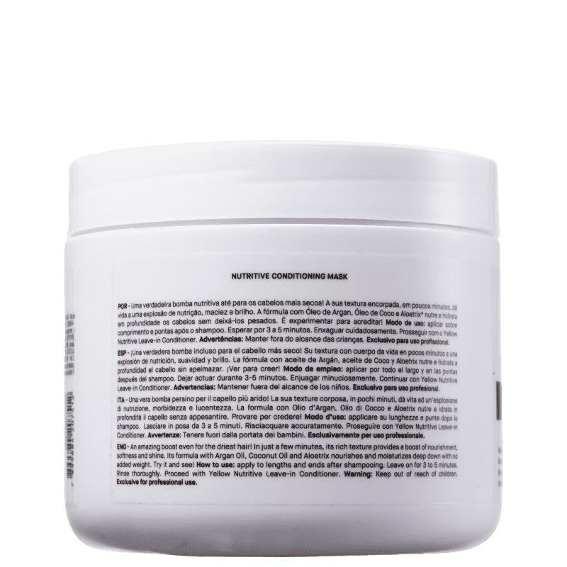 Máscara Capilar Nutritive 500ml - Yellow 500ml 4
