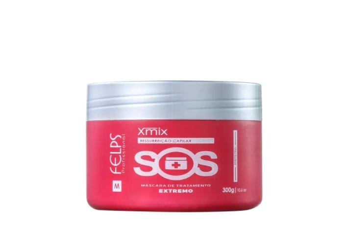 SOS tratamento extremo Máscara capilar de 300g - Felps