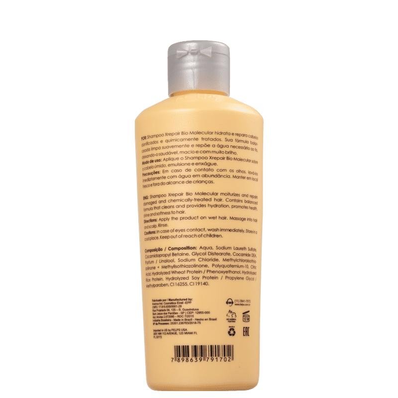 Shampoo X Repair Bio Molecular Felps 250ml 250ml 4