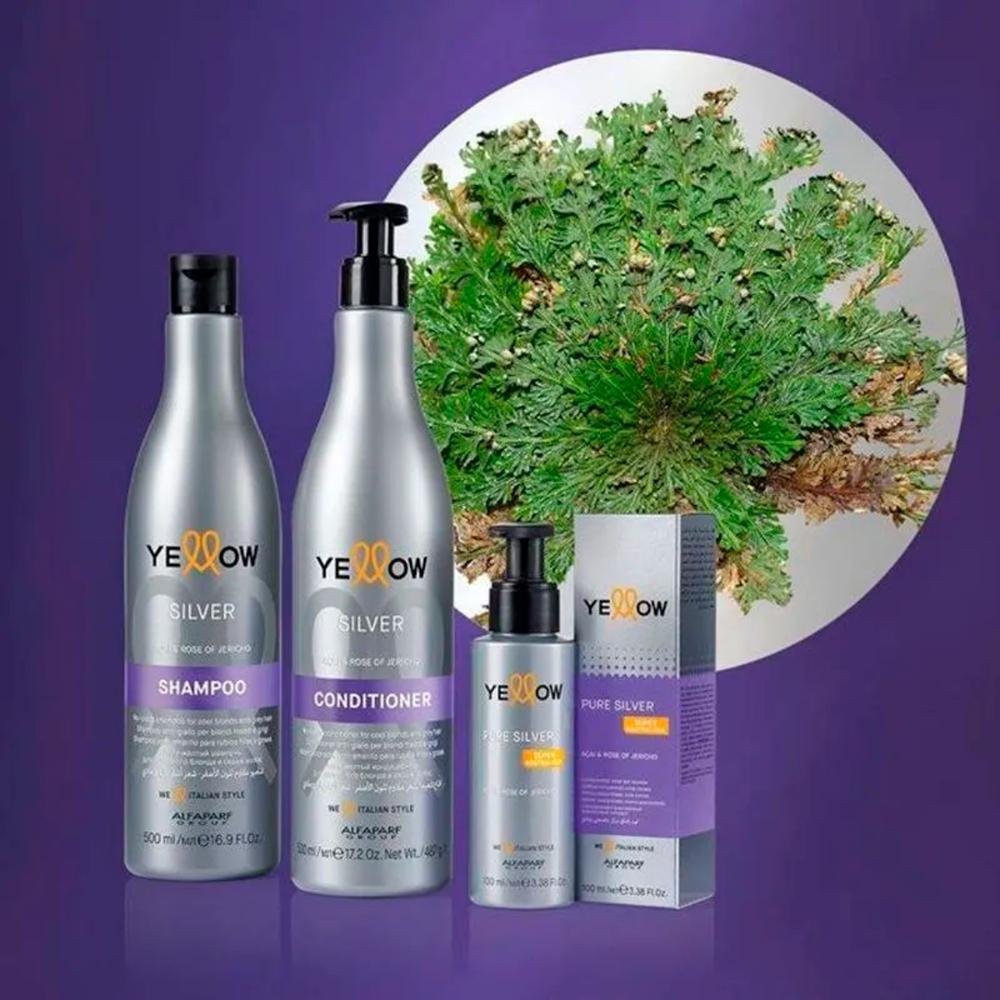 Shampoo Matizador Silver 500ml - Yellow 500ML 2