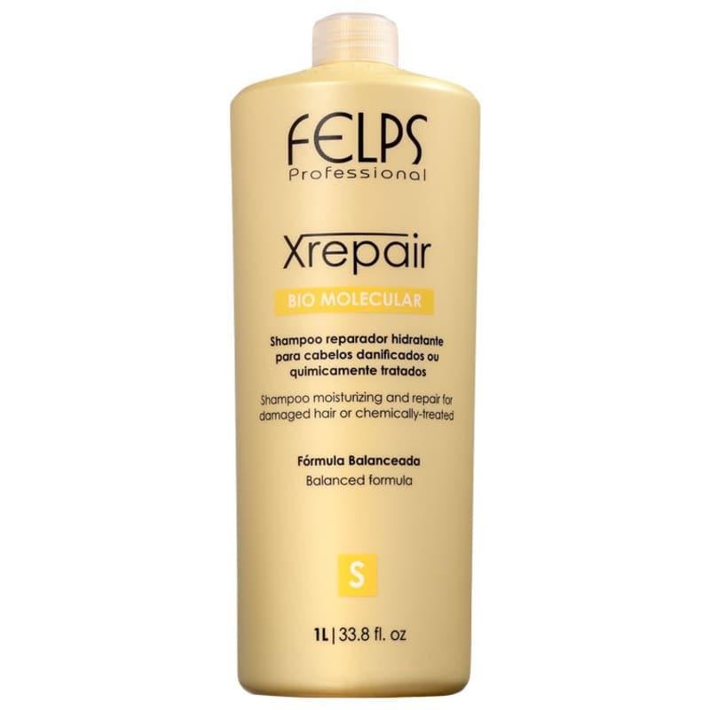 Shampoo Xrepair Bio Molecular 1L - Felps 1L 5