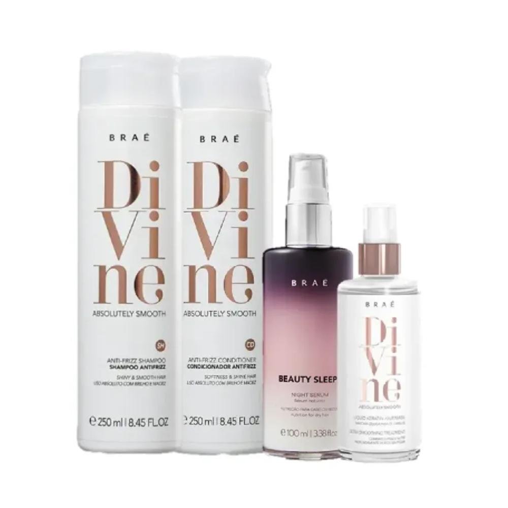 Kit Braé Divine + Beauty Sleep Four (4 Produtos) ÚNICO 1