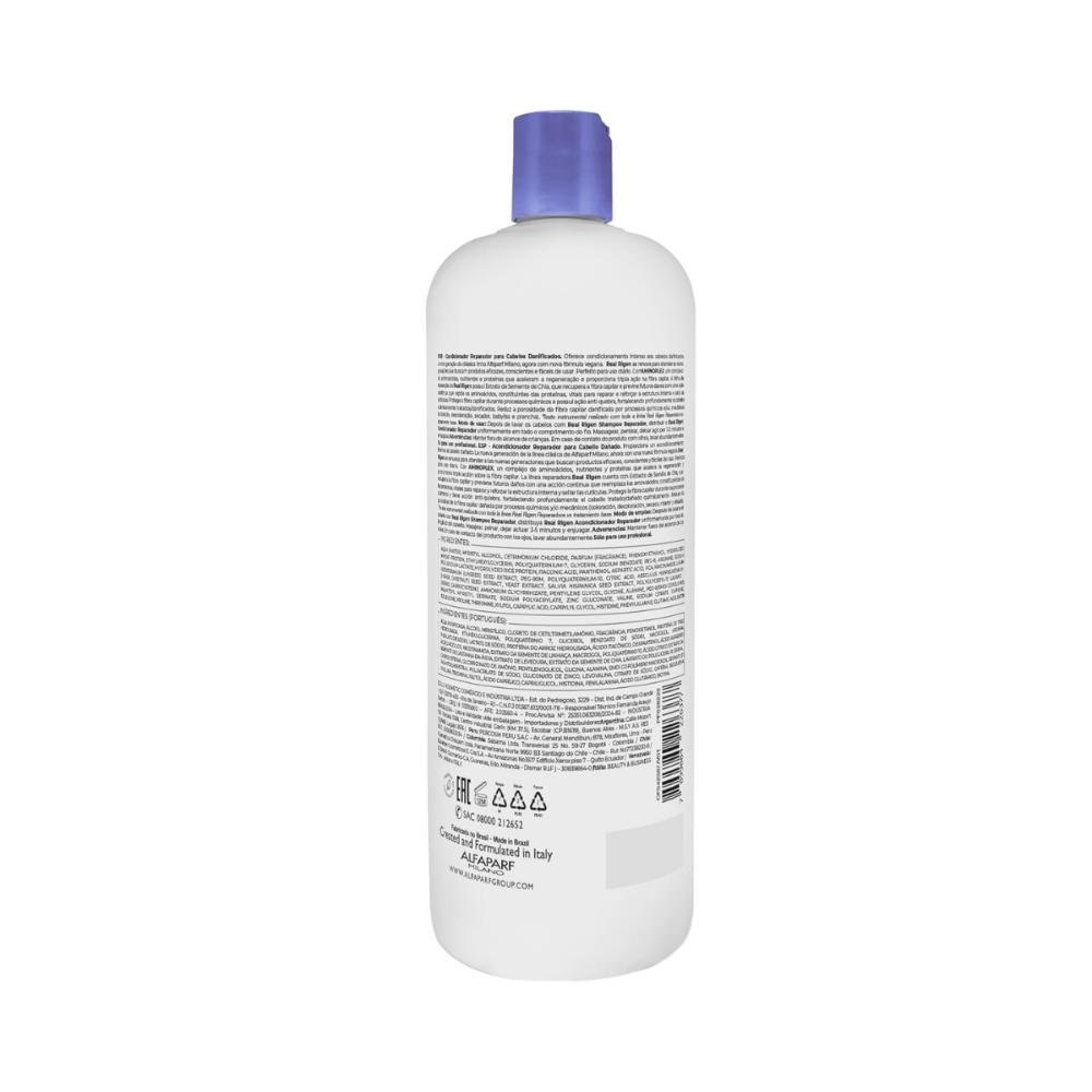 Alfaparf Milano Real Rigen Condicionador Reparador 1L 1L 2