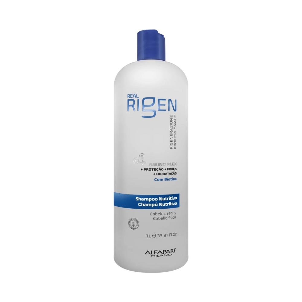 Kit Shampoo 1L + Mascara 500ML Alfaparf Real Rigen Nutritive ÚNICO 3